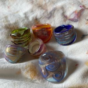 6 acrylic rings
